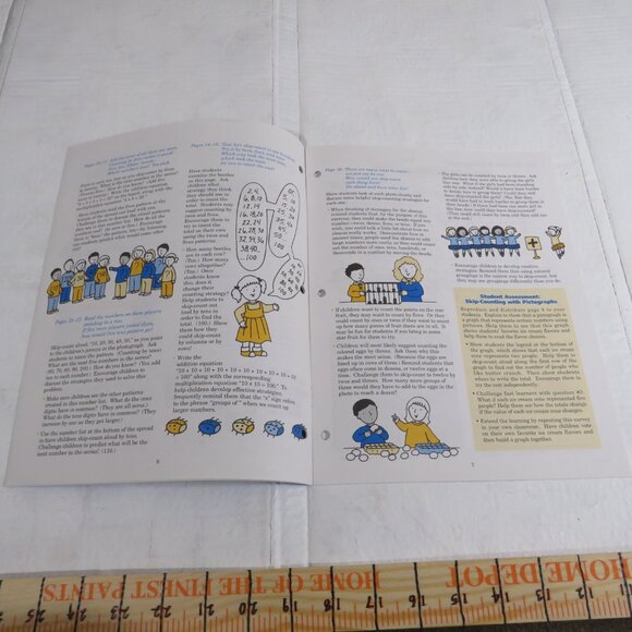 Skip Counting BIG BOOK (almost 2 feet tall) with teacher pages CLASSROOM SIZE - Picture 11 of 16
